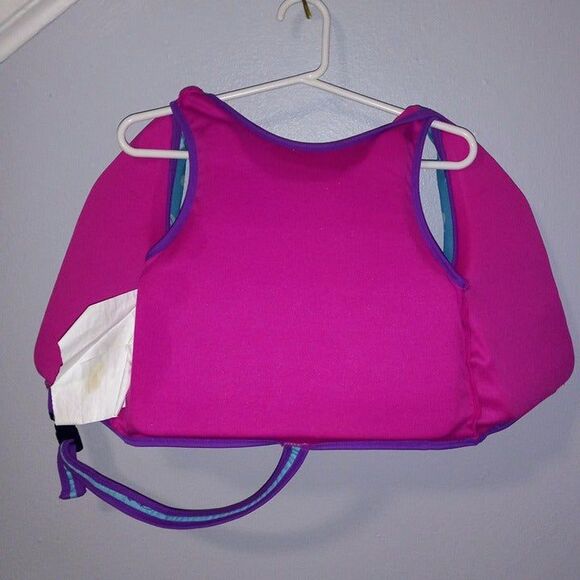 Aqua Leisure Swim School Swimming Training Vest-4 to 6 Yrs-50 lbs Max-UPF50 - Picture 5 of 8